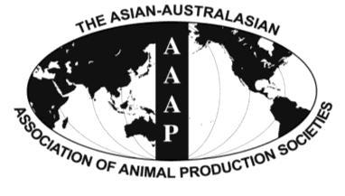659 Asian-Aust. J. Anim. Sci. Vol. 25, No. 5 : 659-664 May 2012 www.ajas.info http://dx.doi.org/10.5713/ajas.2011.