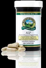 the respiratory system. ALJ helps support the body during seasonal changes.