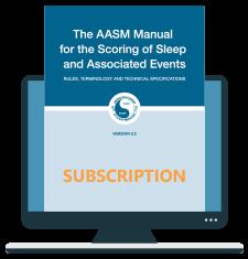 NEW SLEEP MEDICINE FACILITY TOOLS NEW PRICING FOR THE AASM SCORING MANUAL The AASM has lowered the pricing by 20% for all subscribers to more easily access the AASM Scoring Manual online subscription