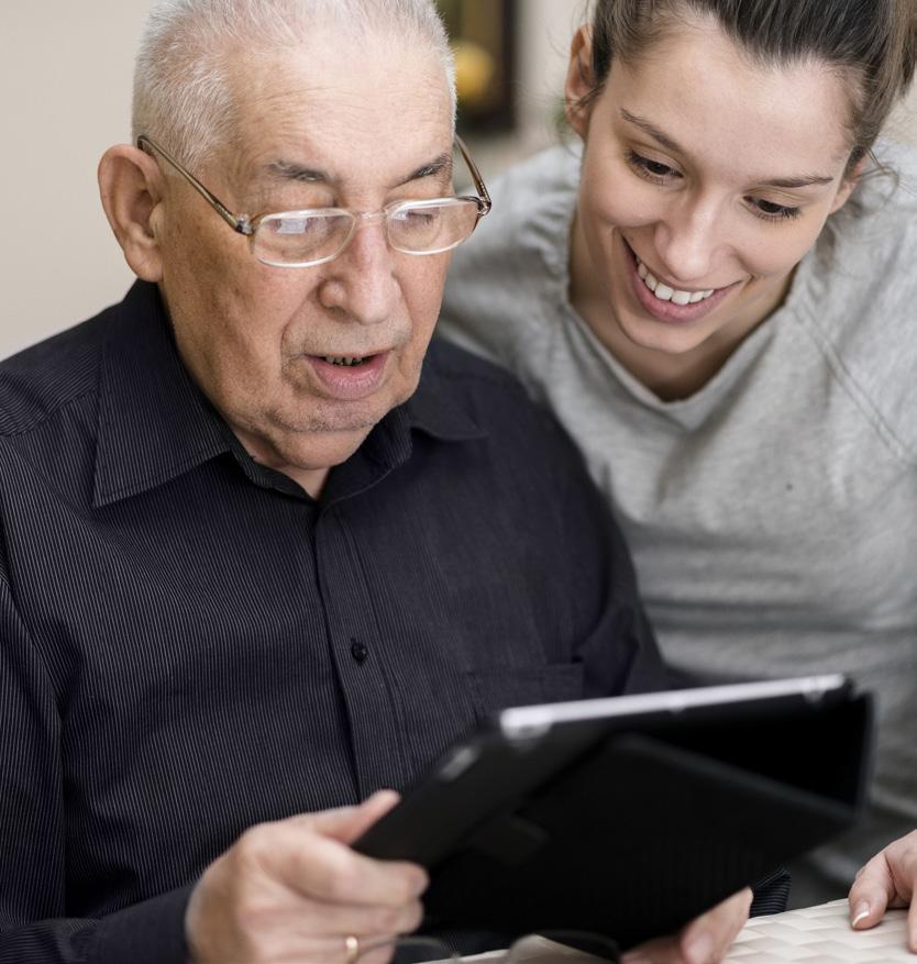 Extra Support Who We Are Seniors At Home is the leading provider of senior care in the Bay Area. We help older adults live independently and give peace of mind to their families.