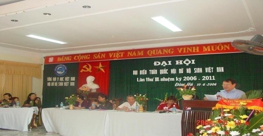Achievements The Vietnamese Association of Midwives (VAM) was established