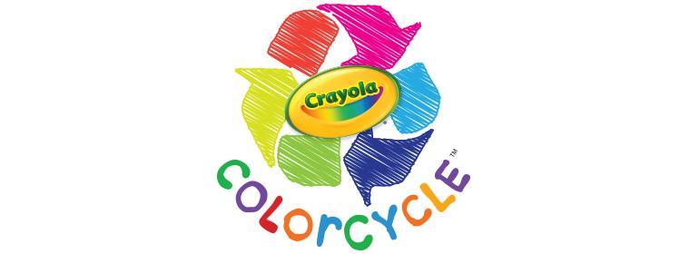 CRAYOLA COLOR CYCLE Crayola is advocating for recycling in schools throughout North America.