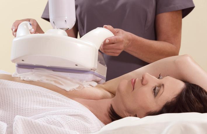 Automated Breast Ultrasound (ABUS) for women with dense breast tissue Dense breast tissue can make it harder for radiologists to find cancer on a mammogram since it can mask the appearance of tumors