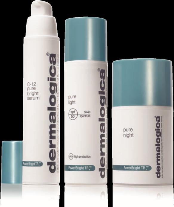 PowerBright TR products and key ingredients A powerful concise range of three leave-on products for the treatment and prevention of hyperpigmentation, PowerBright TRx is