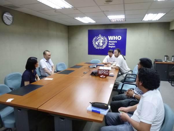 Pictures Picture1. Meeting at the WHO Western Pacific Region, Manila.