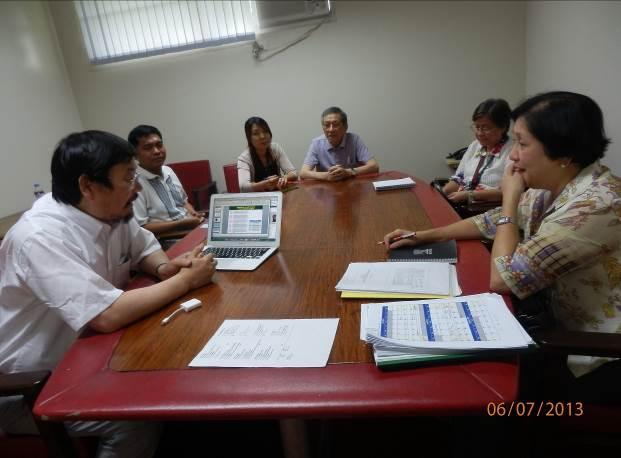 during the monthly Technical Caucus at the Philippine Carabao Center.