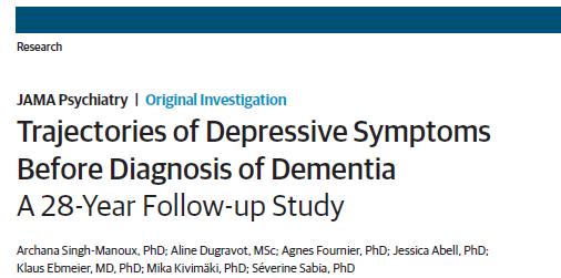 Lancet Neurol 2017 Depressive symptoms Meta-analysis of observational studies suggest an association