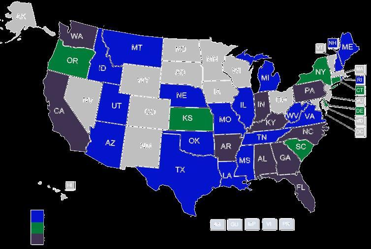 Statutory Pretrial Drug Courts and Diversion Programs States with drug courts