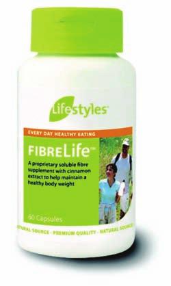 Lifestyles FibreLife is a revolutionary and proprietary soluble fibre blend that helps to supplement the body s deficiency of fibre.
