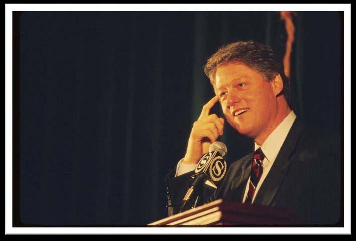 PERSPECTIVE 2 SOCIAL MORES 3/31/92- Presidential candidate Bill Clinton at a New York candidates forum: I ve never broken a state law.