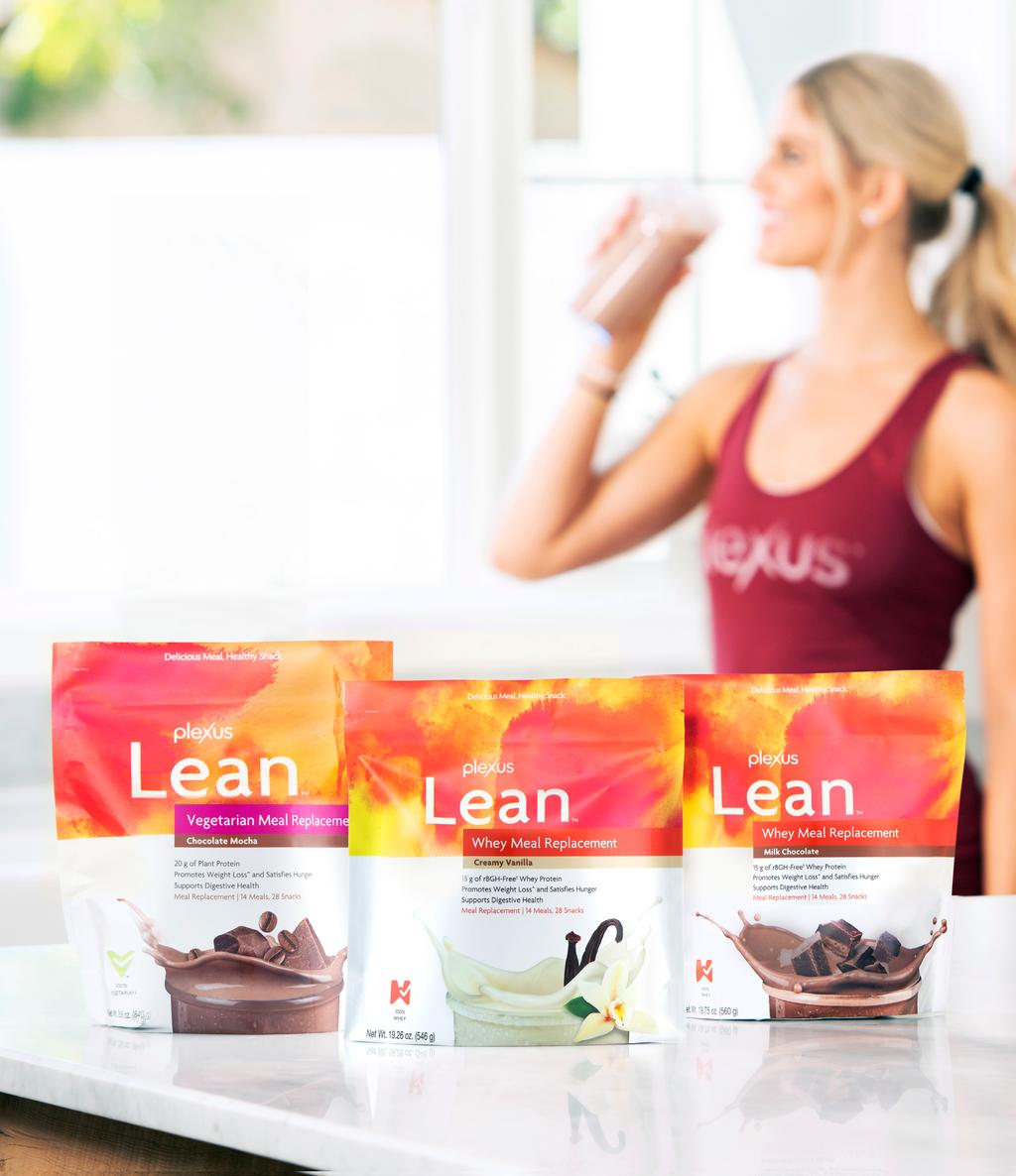 Three ways to go Lean. The Plexus Lean Family offers a shake for everyone.