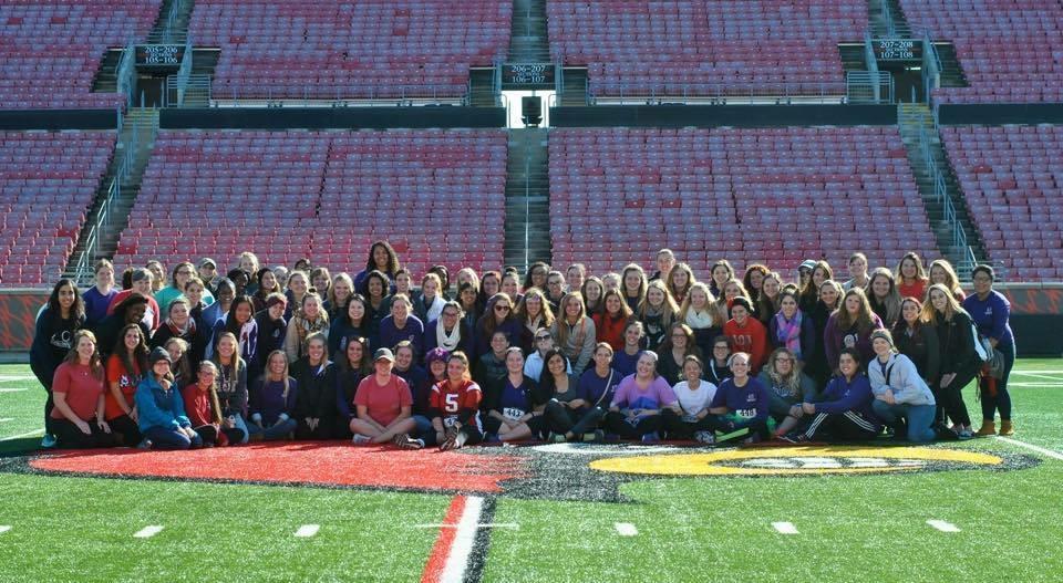 Pi Alpha participated in the Cystic Fibrosis Climb for the 2 nd year in a row on 10/10/2015 as a part of their sisterhood retreat