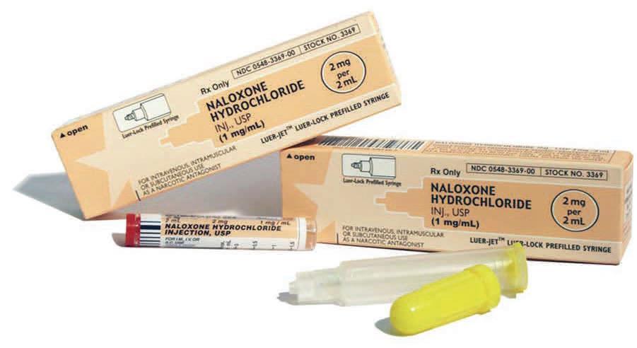 Medication to reduce mortality Everyone should have naloxone