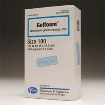 Gelatin matrix is mixed with thrombin