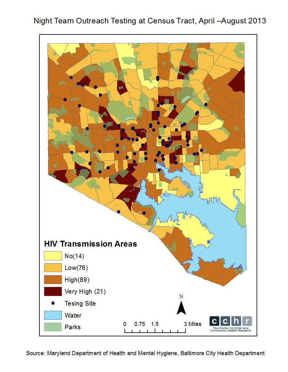 HIV Transmission Areas (2009-2013) & Primary Care