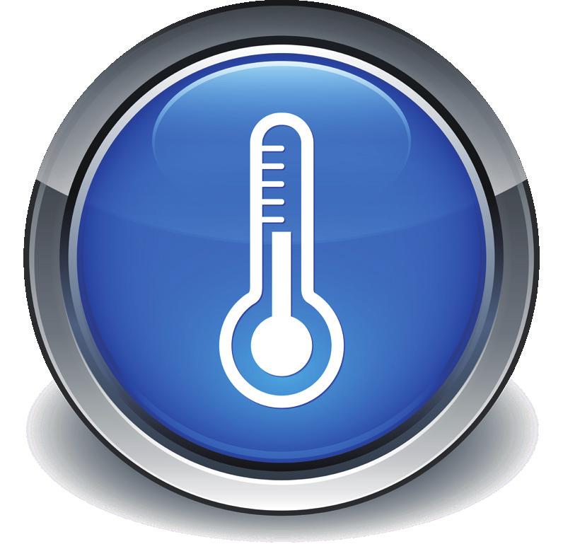Fahrenheit. It is to set the thermostat to target a temperature of 40 degrees.