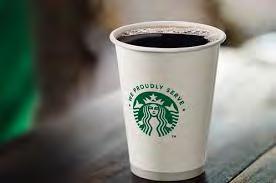 GUESS -One small/tall Starbucks coffee (12oz): 235mg -One large/venti Starbucks coffee