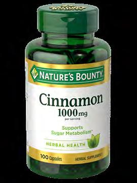 CINNAMON Some use it to treat diabetes and stomach problems It has not