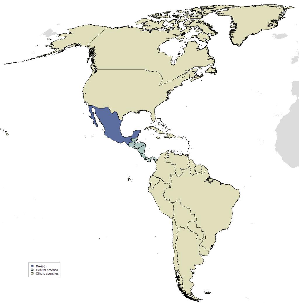 1 INTRODUCTION - 2-1 Introduction Figure 1: Mexico and Central America The HPV Information Centre aims to compile and centralise updated data and statistics on human papillomavirus (HPV) and related