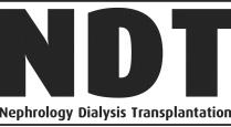 NDT Advance Access published May 13, 2008 Nephrol Dial Transplant (2008) 1 of 7 doi: 10.