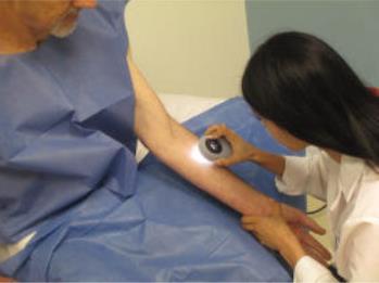 Skin Examination Inspection Palpation Bates guide to physical examination