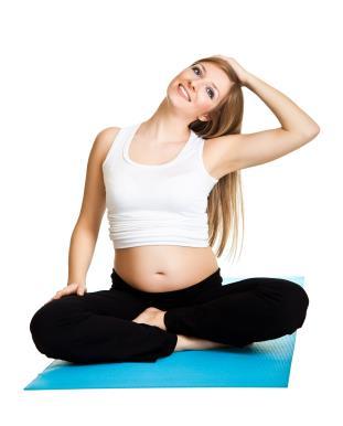 Yoga Warm-Ups for Pregnant Women The following warm-ups are appropriate for pregnant women.