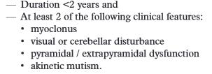 Diagnosis of Sporadic CJD World Health