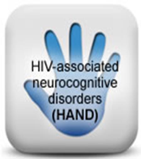 HAND Asymptomatic neurocognitive impairment Mild neurocognitive disorder HIV associated dementia 20 50% Antinori