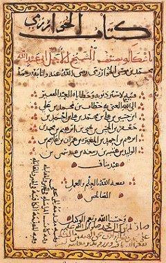 Al-Khwarizmi wrote Book of