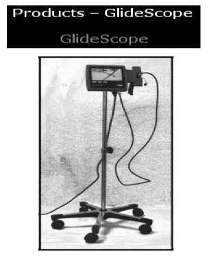 Glidescope GlideScope Video Intubation System High resolution Video
