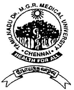 DISSERTATION ON A PROSPECTIVE STUDY OF ANATOMICAL VARIATION OF OSTEOMEATAL COMPLEX IN CHRONIC SINUSITIS PATIENTS Submitted in partial fulfillment of the requirements for M.S. DEGREE BRANCH -IV OTORHINOLARYNGOLOGY of THE TAMILNADU DR.