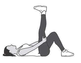 Knee stretching exercises: (after warming up) Standing calf stretch (gastrocnemius): Your should feel this stretch in the upper part of the calf Stand facing a wall, with your unaffected leg forwards.