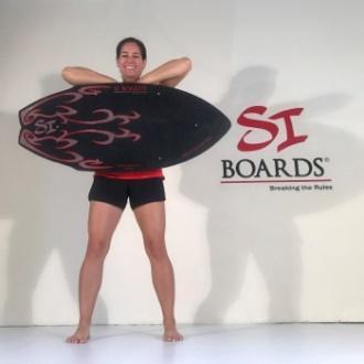 deep lunge with board
