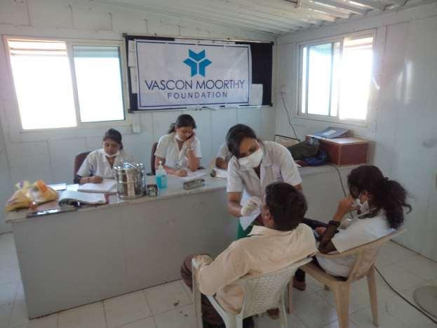 Dental check-up camp was conducted on 21 ST July 2012 at VASCON MURTI.