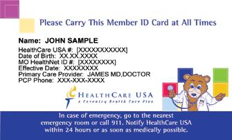 insurance card you may have If you do not show ALL of your cards, you may get billed for a part of your care.