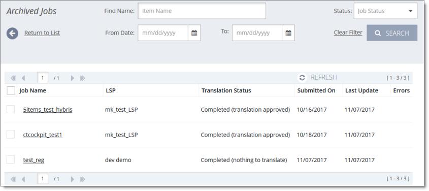 4 Monitoring Translation Status 4.