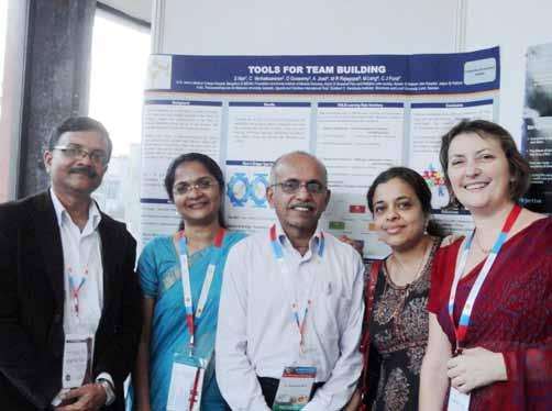 Collegues from India: Dr.Dinesh Goswami, Dr. Shoba Nair, Prof MR. Rajagopal and Dr.