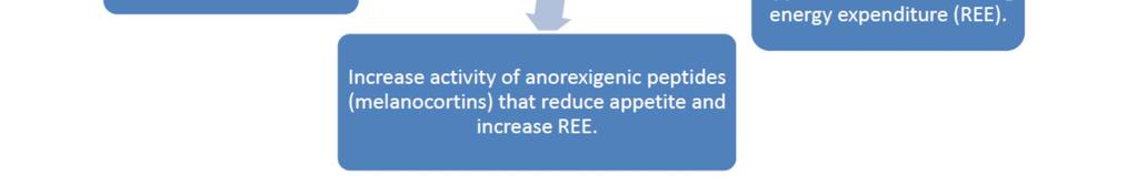 receptor is involved in the anorexigenic cascade