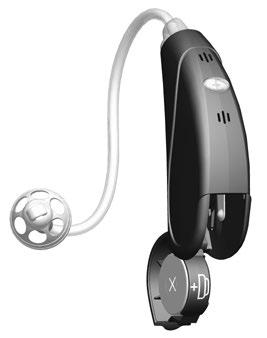 Turning your hearing aids on and off Your hearing aids have a three-position battery door that acts as an on/off switch and that allows access to the battery compartment. 1.