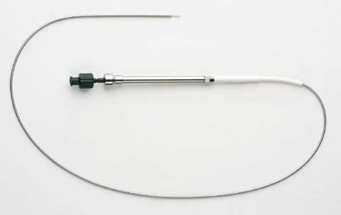 Instruments for Cystoscopy / Urethroscopy Flexible button electrode with 2 mm HF-connection working length 45 cm 3 Charr. H50-351-000 4 Charr. H50-451-000 5 Charr. H50-551-000 6 Charr.