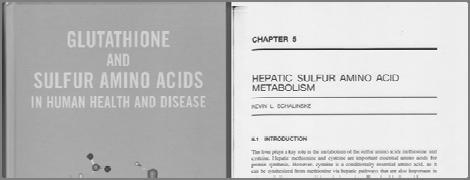 Supplementation 49 Schalinske KL. Hepatic sulfur amino acid metabolism, in Masella R & Mazza G eds., Glutathione and Sulfur Amino Acids in Human Health and Disease, John Wiley & Sons, Inc.