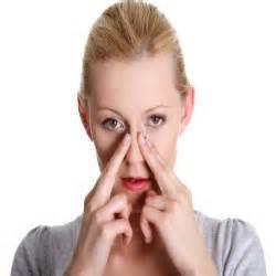 Sinus headaches Sinus headache signs and symptoms may include: Pain, pressure and fullness in your cheeks, brow or forehead Pain worsening when bending forward or