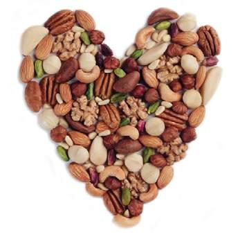 This relationship between nut consumption and heart health is supported by a moderate to highly consistent association between nut consumption and a reduction in mortality from cardiovascular disease