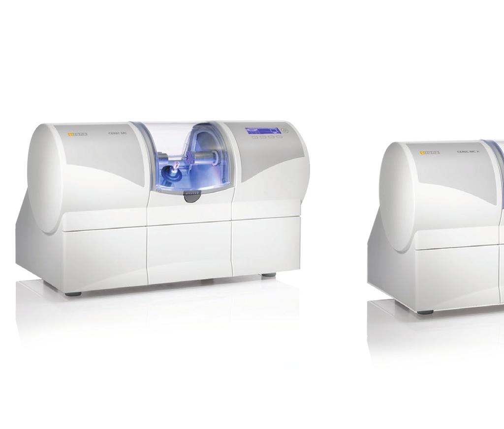 CEREC Milling Units CEREC MC, CEREC MC X and CEREC MC XL Practice Lab The CEREC grinding and milling units and CEREC software are optimally synchronized with one another to achieve outstanding,