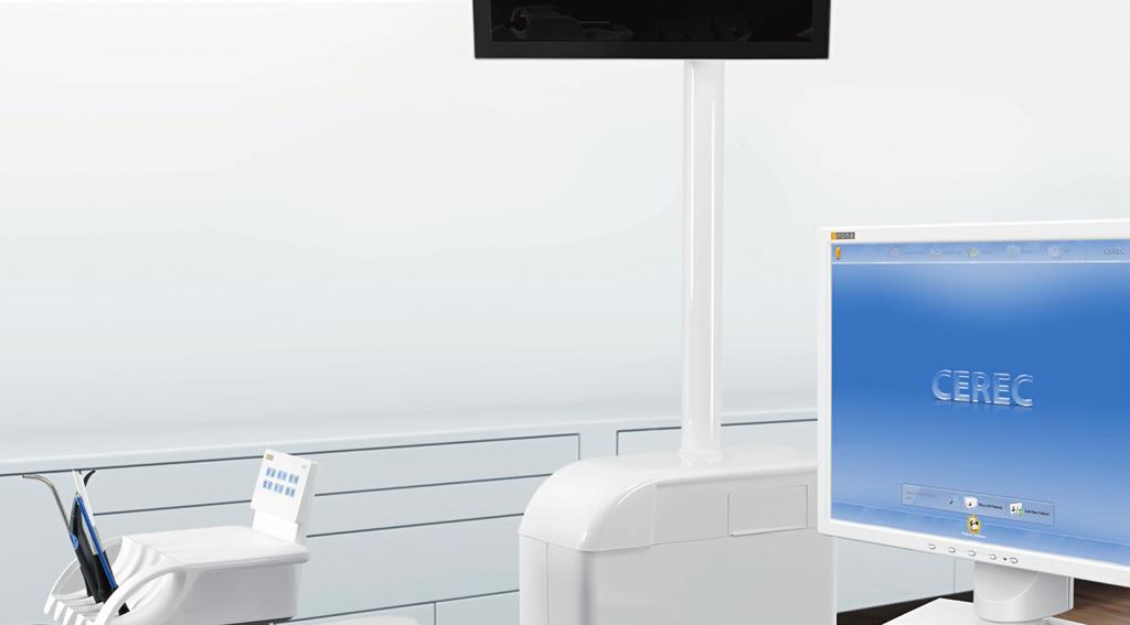 CEREC Product Family 1 Scan/ Design* CEREC AC The mobile cart version CEREC AC with Omnicam is comprised of a camera system, PC and monitor in a