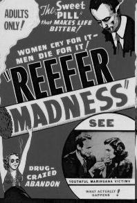 US: love-hate relationship with MJ Reefer Madness, 1936 A cautionary tale about the ill effects of