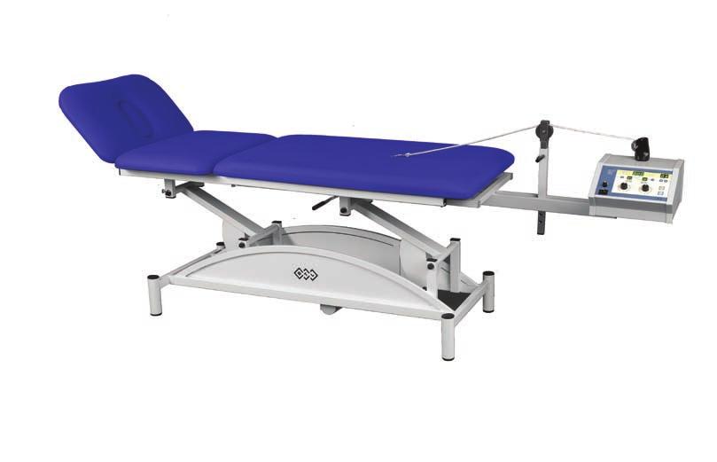 ELECTRICALLY ADJUSTABLE COUCHES TRACTION COUCHES The BTL-1100 Trac and BTL-1300 Trac couches are specially designed for lumbar and cervical traction, but they may be also used for examination and