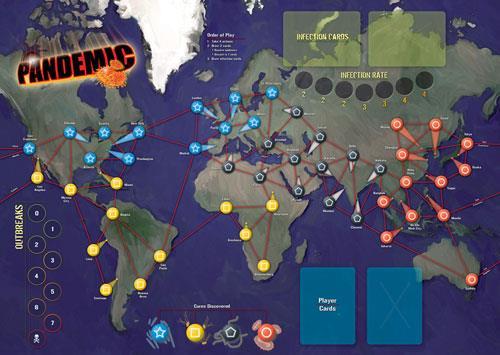 Pandemic 6 http://www.zmangames.