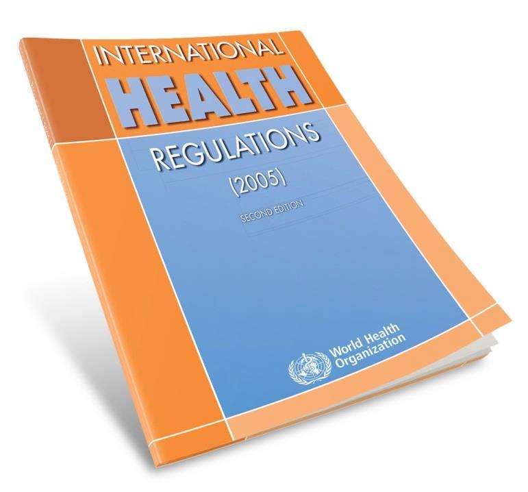 International Health Regulations 2005 The International Health Regulations, or IHR (2005), represent an agreement between 196 countries, including all WHO Member States, to work together for global
