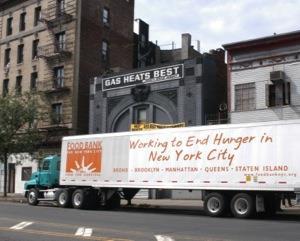York City is the largest food bank in the